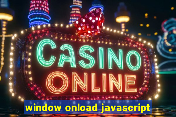 window onload javascript